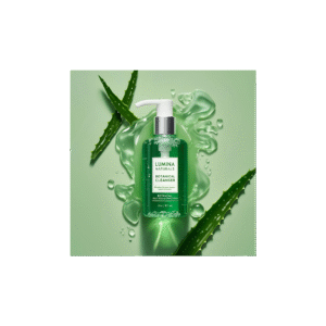 Botanical Gel Cleanser – Side Angle – Clean Skincare by Lumina Naturals